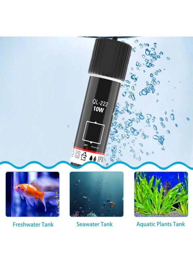 سخان صغير لحوض أسماك البيتا بقوة 10 واط، سخان غاطس لحوض السمك - Image 5